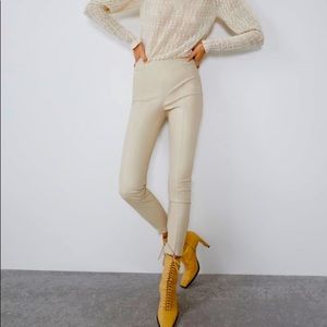 “Zara” faux leather legging